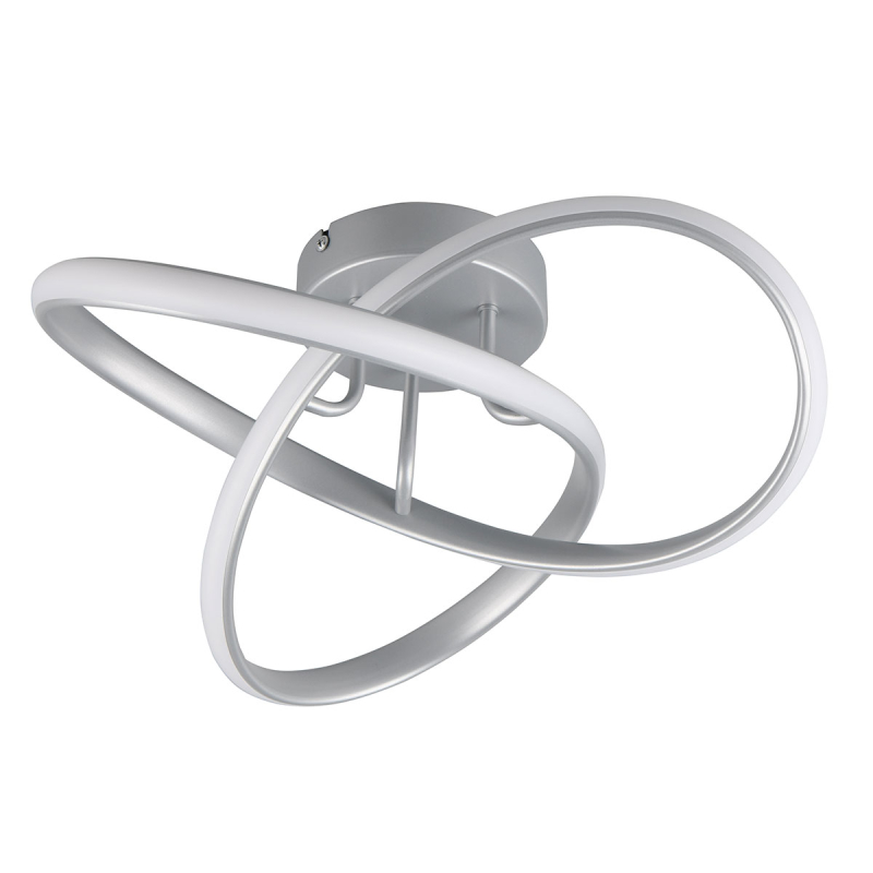 Φωτιστικό Πλαφονιέρα LED RL Meo Silver R62101187