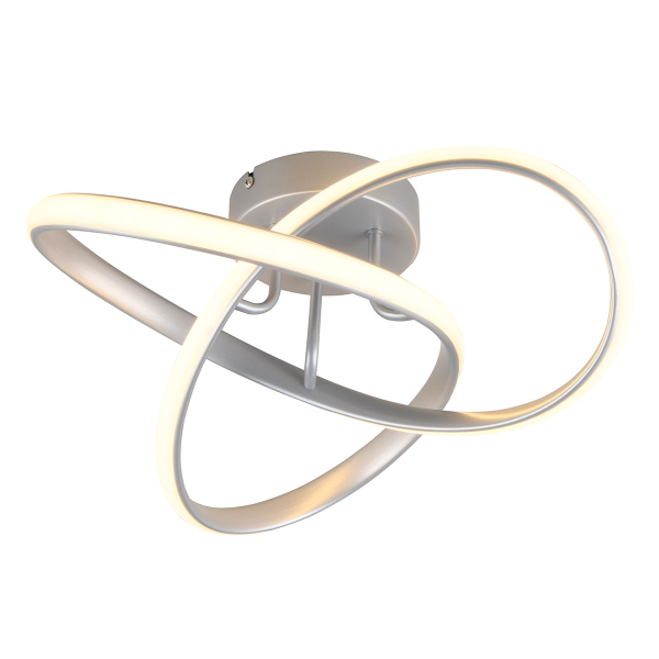 Φωτιστικό Πλαφονιέρα LED RL Meo Silver R62101187