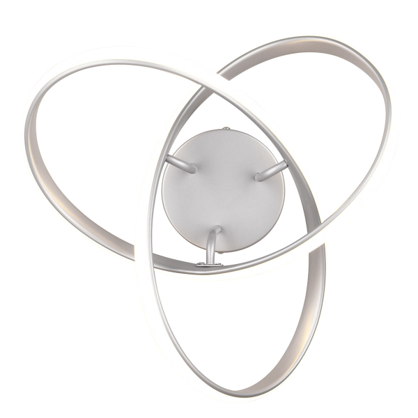 Φωτιστικό Πλαφονιέρα LED RL Meo Silver R62101187