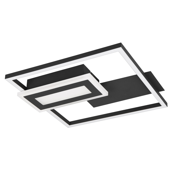Φωτιστικό Πλαφονιέρα LED RL Spiro Black R67862132
