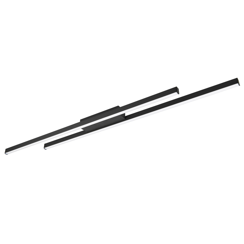 Φωτιστικό Πλαφονιέρα LED RL Odio Black R67882132