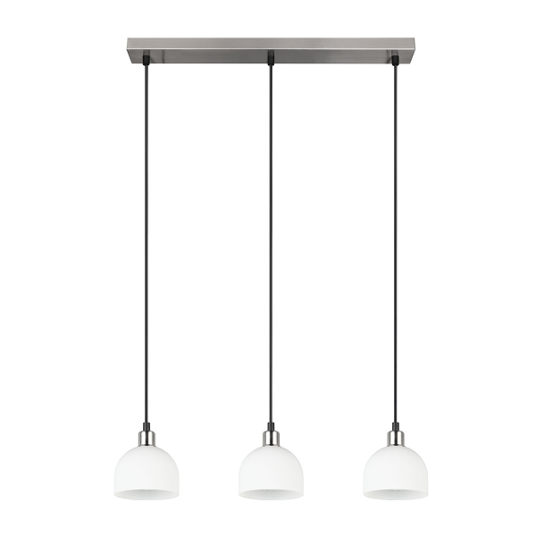 Φωτιστικό Οροφής Τρίφωτο RL Molly Silver R31863007