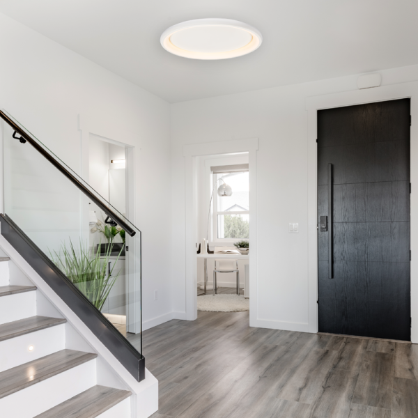 Φωτιστικό Πλαφονιέρα LED 3 CCT Aca Diana BR71LEDC81WHCCT Matt White