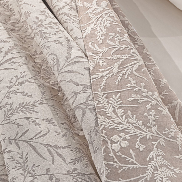 Κουβερτόριο King Size (260x250) 2 Όψεων Guy Laroche Bouquet Mocca