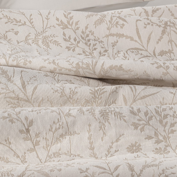 Κουβερτόριο King Size (260x250) 2 Όψεων Guy Laroche Bouquet Natural