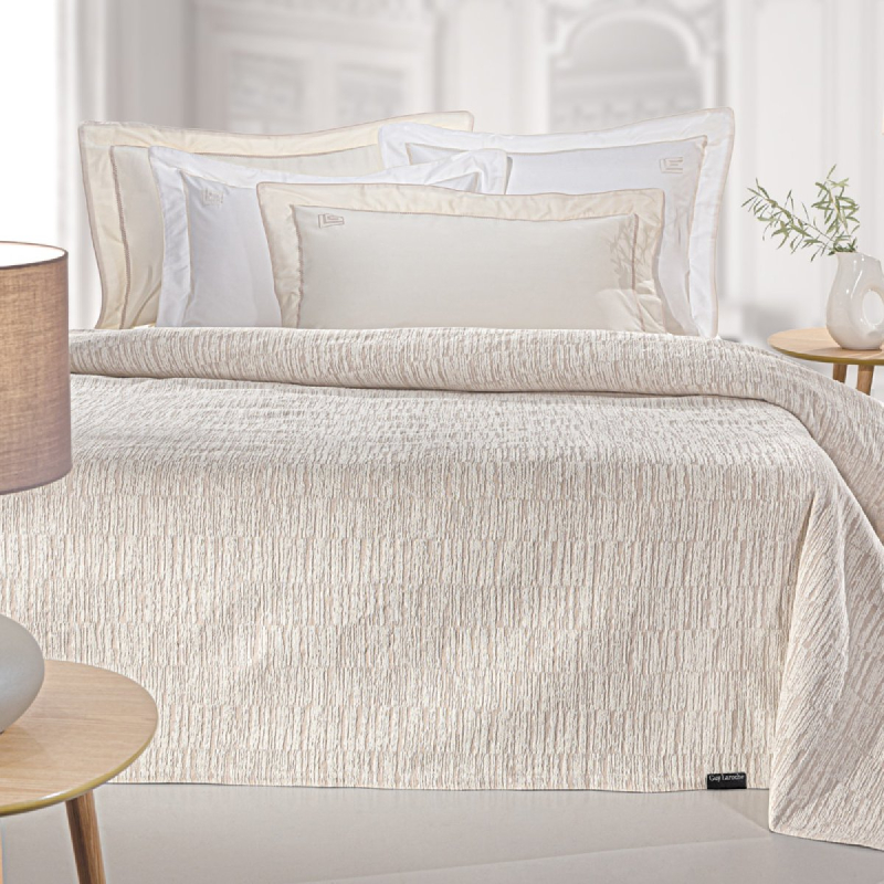 Κουβερτόριο King Size (260x250) Guy Laroche Diana Natural