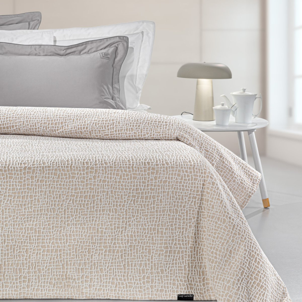 Κουβερτόριο King Size (260x250) Guy Laroche Luna Natural