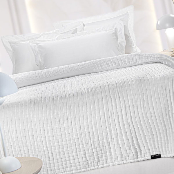 Κουβερλί King Size (270x250) Guy Laroche Must White