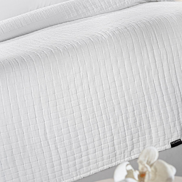 Κουβερλί King Size (270x250) Guy Laroche Must White