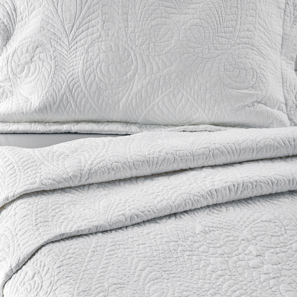 Κουβερλί Υπέρδιπλο (Σετ 230x250) Kentia Serenity Maldive White