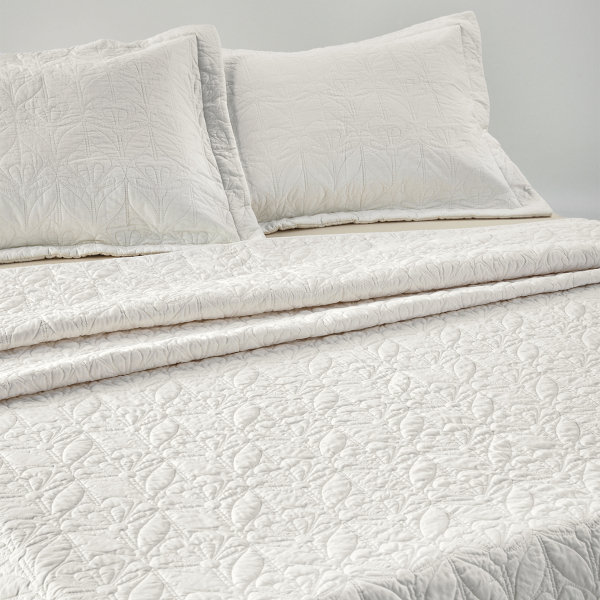 Κουβερλί King Size (Σετ 260x250) Kentia Serenity Aspara