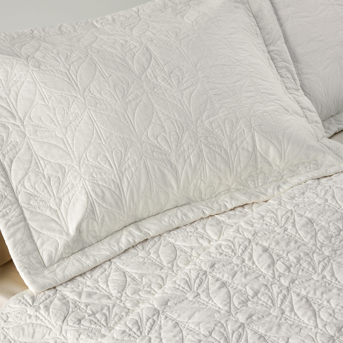 Κουβερλί Υπέρδιπλο (Σετ 230X250) Kentia Serenity Aspara Home Λευκά Είδη Μόδα Γάμου Νυφικά Spitishop