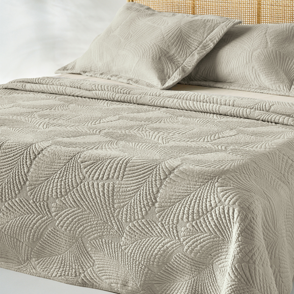 Κουβερλί King Size (Σετ 260x250) Kentia Serenity Infinity 15 Beige