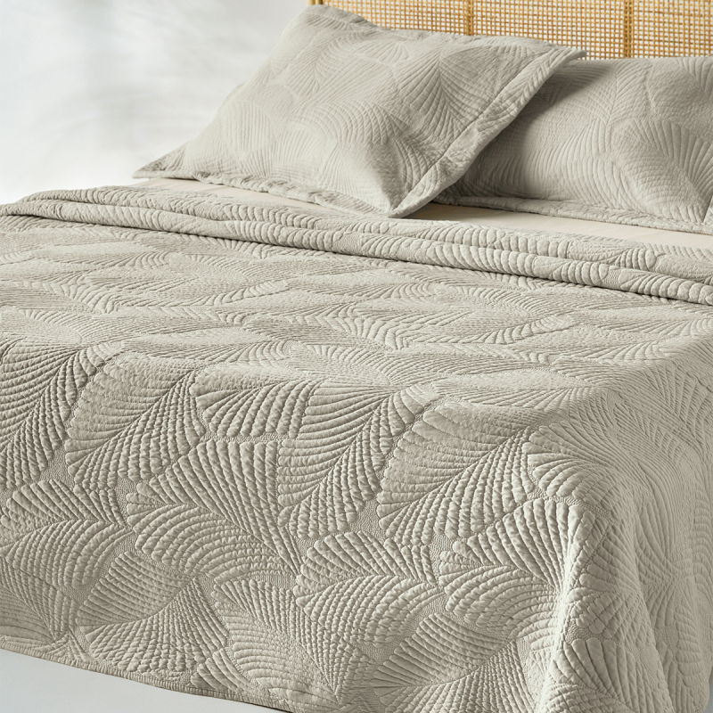 Κουβερλί Υπέρδιπλο (Σετ 230x250) Kentia Serenity Infinity 15 Beige