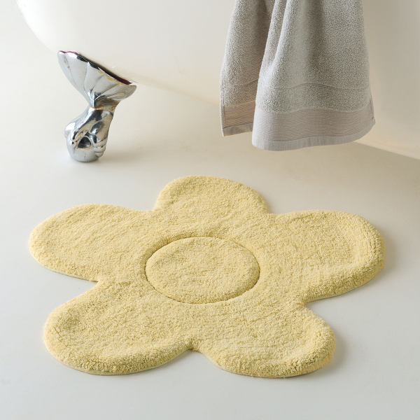 Πατάκι Μπάνιου (Φ60) Kentia Loft Daria 03 Yellow