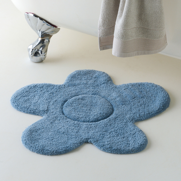 Πατάκι Μπάνιου (Φ60) Kentia Loft Daria 01 Blue