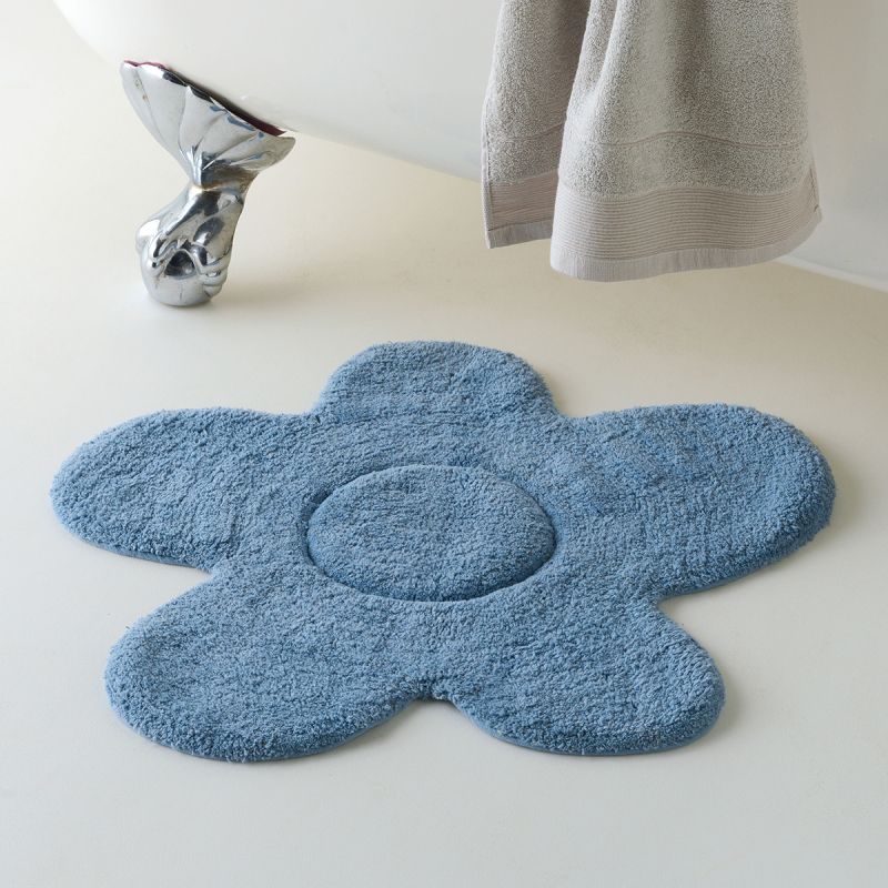 Πατάκι Μπάνιου (Φ60) Kentia Loft Daria 01 Blue