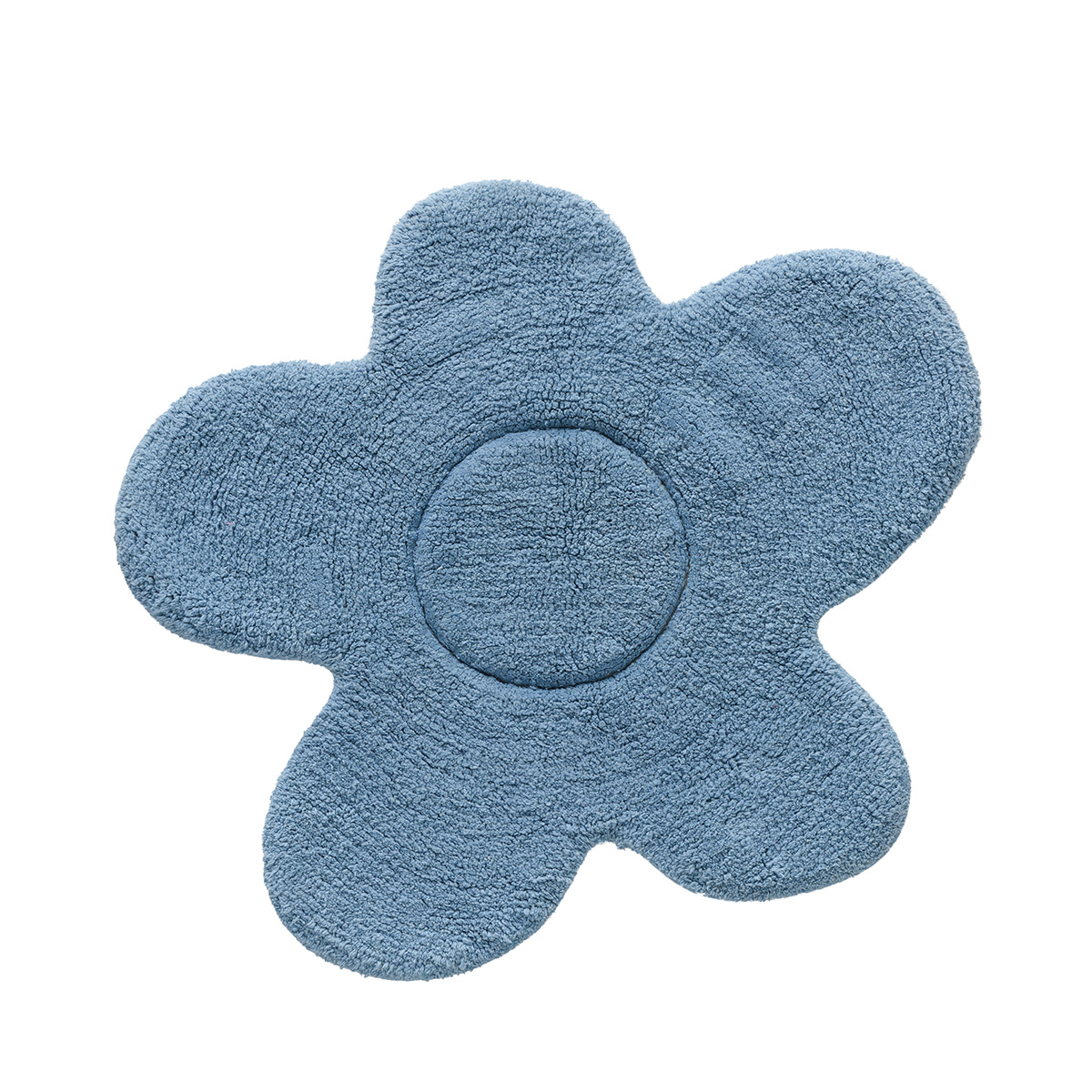 Πατάκι Μπάνιου (Φ60) Kentia Loft Daria 01 Blue Home Μπάνιο Πατάκια Spitishop