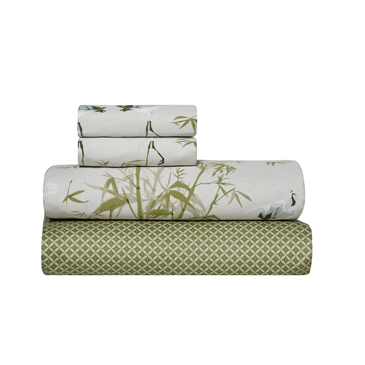 Σεντόνια Υπέρδιπλα (Σετ) Kentia Stylish Shizen 36 Home Λευκά Είδη Κρεβατοκάμαρας Spitishop