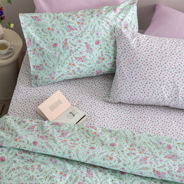 Ζεύγος Μαξιλαροθήκες (52x72) Palamaiki Fashion Life FL6304