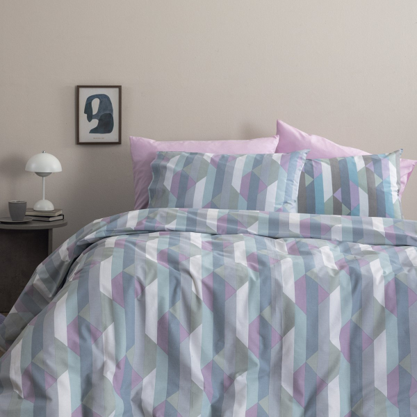 Ζεύγος Μαξιλαροθήκες (51x72) Palamaiki Fashion Life FL6296