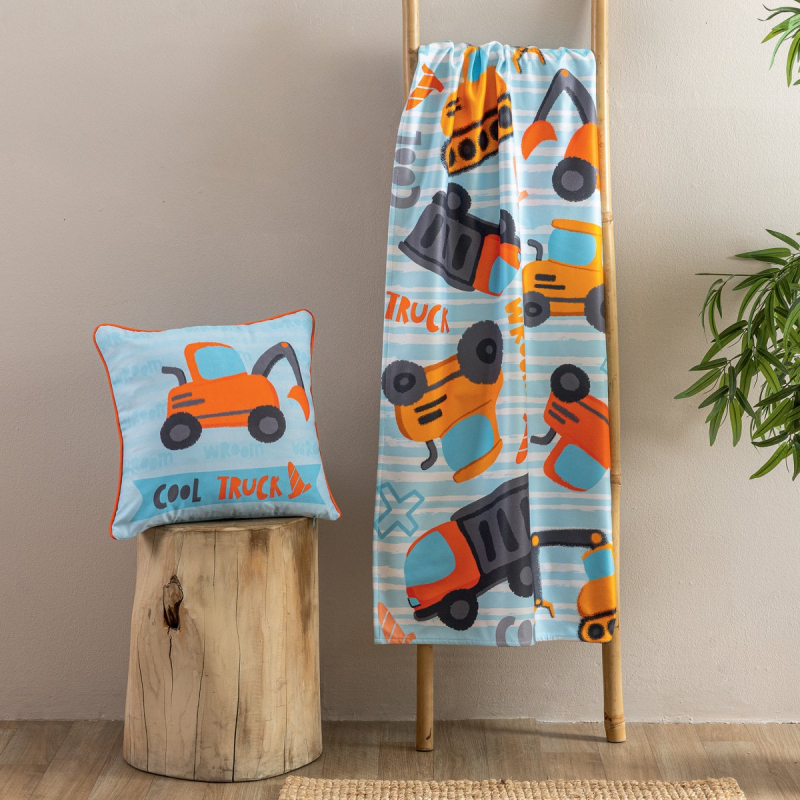 Παιδική Πετσέτα Θαλάσσης Microfiber (70x140) Palamaiki CM103