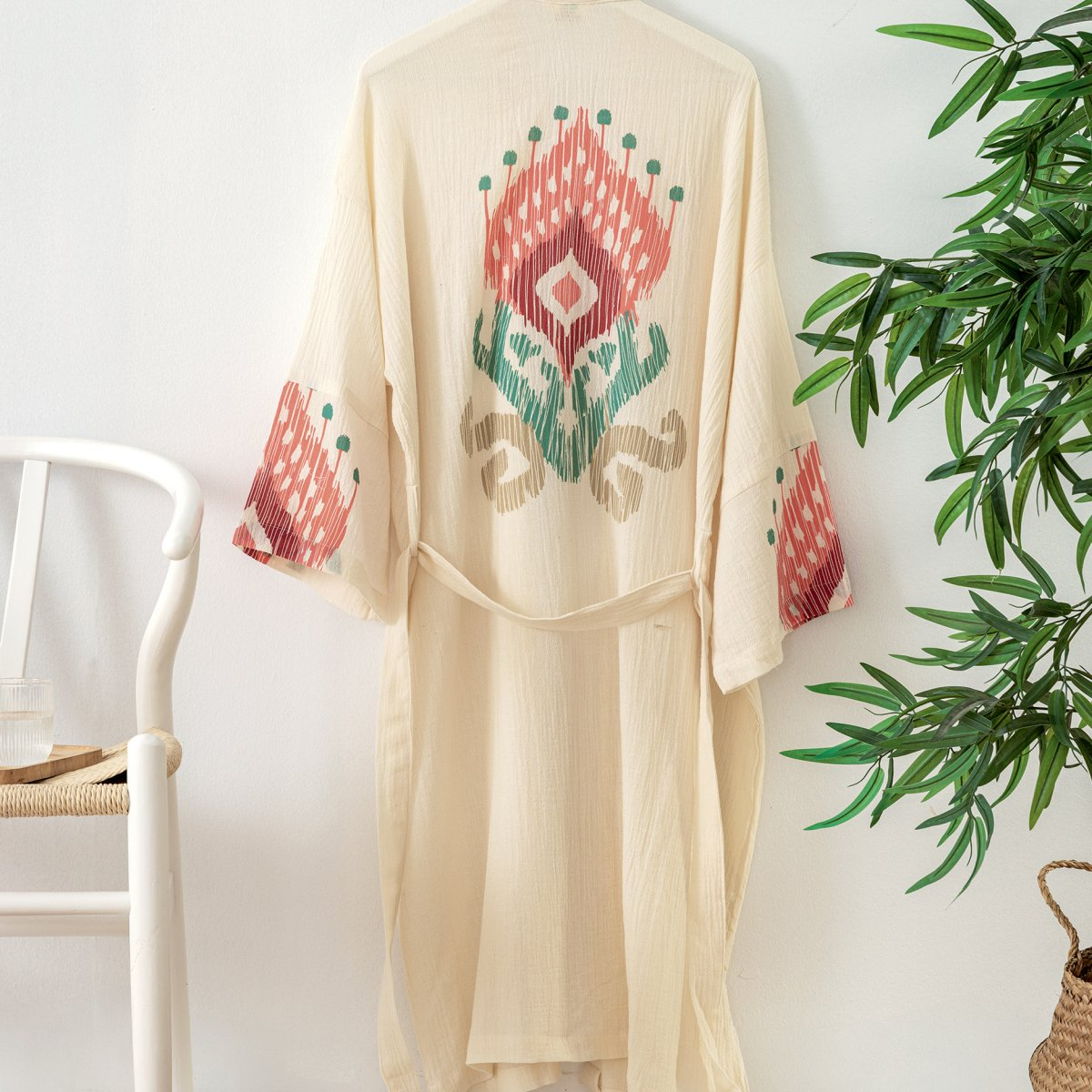 Κιμονό Παραλίας Palamaiki Beach Collection Komo 3 Home Θαλάσσης Καφτάνια - Πόντσο Ενηλίκων Spitishop