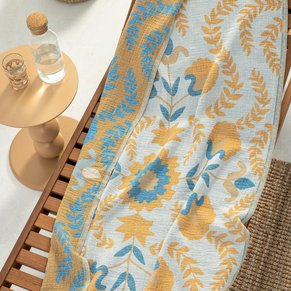 Πετσέτα Θαλάσσης - Παρεό 2 Όψεων (80x160) Palamaiki Beach Collection PESTE/2