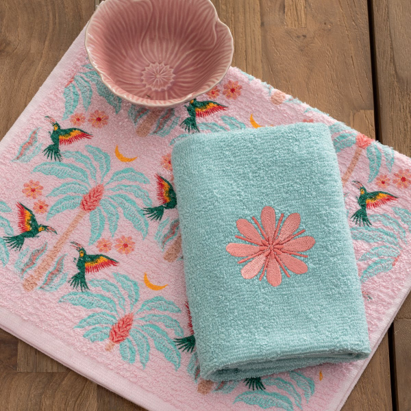 Πετσέτες Κουζίνας (Σετ 2τμχ) Palamaiki MH400 Flower