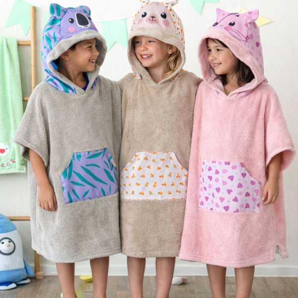 Παιδικό Πόντσο (70x120) Palamaiki Kitty