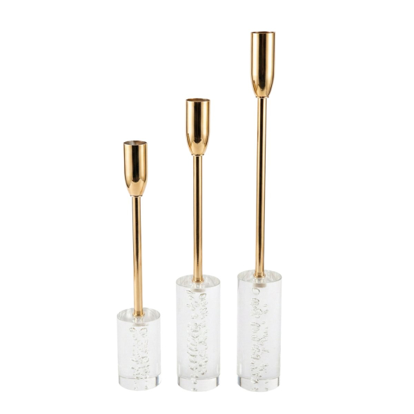 Κηροπήγια (Σετ 3τμχ) Espiel DWOA1020