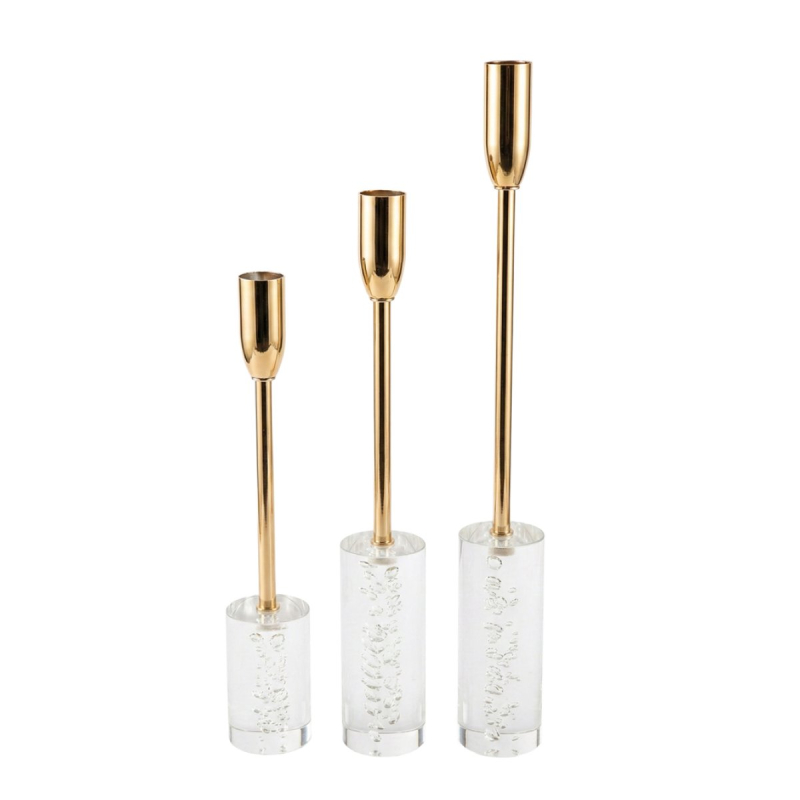 Κηροπήγια (Σετ 3τμχ) Espiel DWOA1020