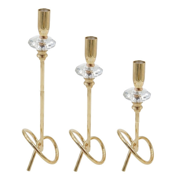 Κηροπήγια (Σετ 3τμχ) Espiel DWOA1021