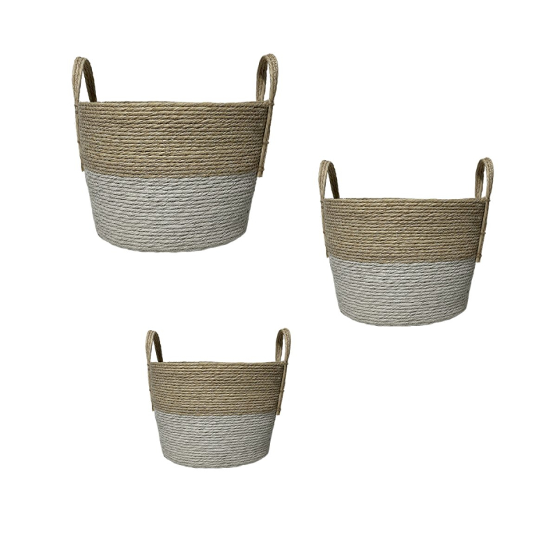 Καλάθια Αποθήκευσης (Σετ 3τμχ) Espiel FEX201