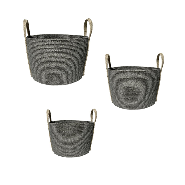 Καλάθια Αποθήκευσης (Σετ 3τμχ) Espiel FEX202