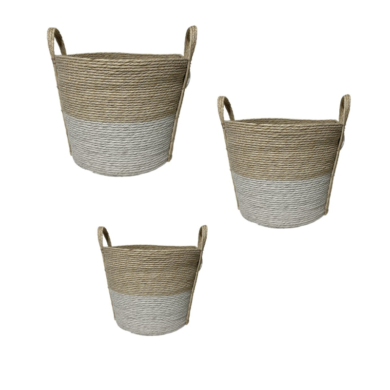 Καλάθια Αποθήκευσης (Σετ 3τμχ) Espiel FEX203