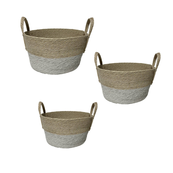 Καλάθια Αποθήκευσης (Σετ 3τμχ) Espiel FEX205