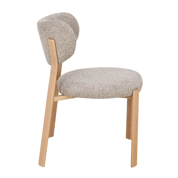 Καρέκλα Τραπεζαρίας (53x52x77) Spitishop Skov Beige