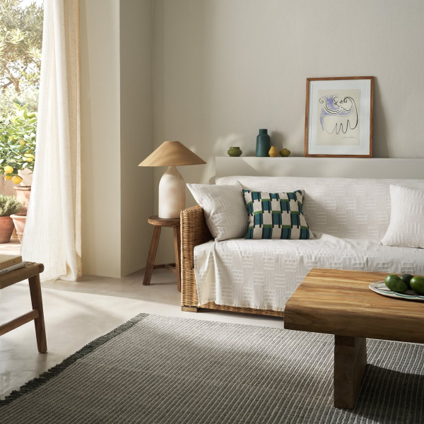 Ριχτάρι Καναπέ Διθέσιου (180x250) Gofis Home Calyra Natural Beige 654/06