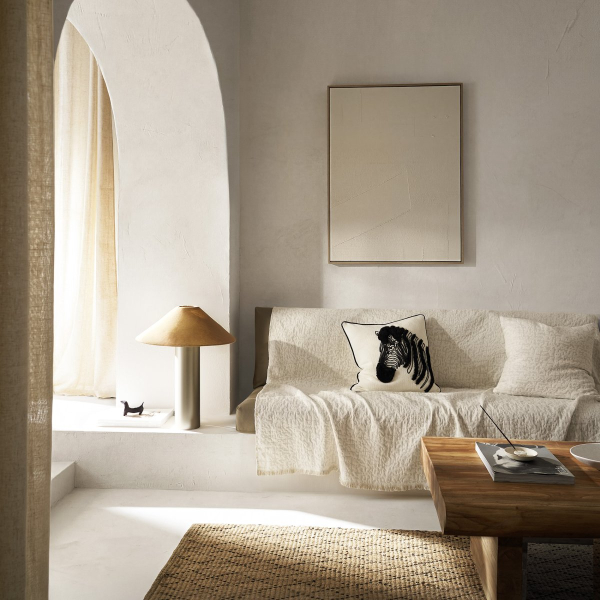 Ριχτάρι Καναπέ Τετραθέσιου (180x350) Gofis Home Francis Natural Beige 729/06