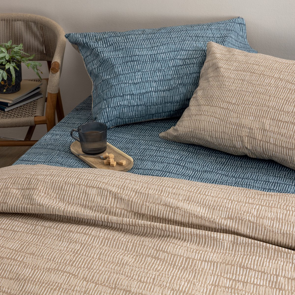 Σεντόνια Μονά (Σετ) Palamaiki Fashion Life Fl6301 με Λαστιχο 110X200+32 Home Λευκά Είδη Κρεβατοκάμαρας Spitishop