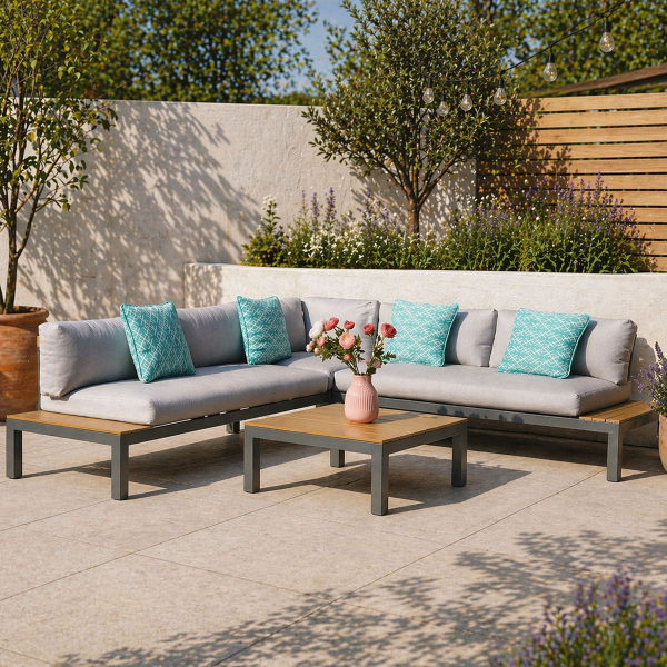 Σαλόνι Κήπου (Σετ 4τμχ) Spitishop Patio