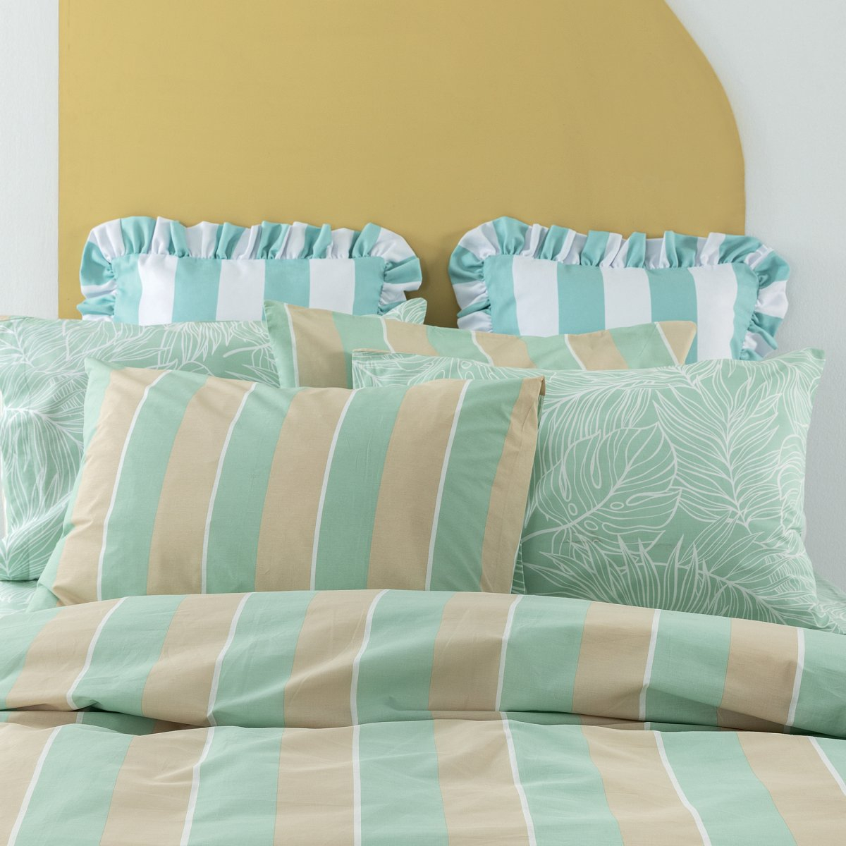 Σεντόνια King Size (Σετ) Palamaiki City Life Cl201 Home Λευκά Είδη Κρεβατοκάμαρας Spitishop