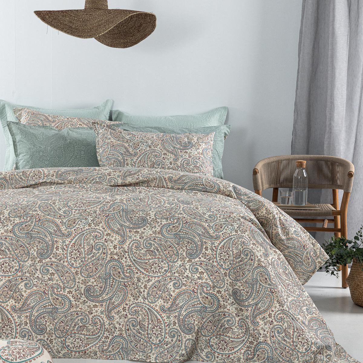 Ζεύγος Μαξιλαροθήκες Oxford (52X72) Palamaiki Estella Ste100 Home Λευκά Είδη Κρεβατοκάμαρας Ύπνου Spitishop