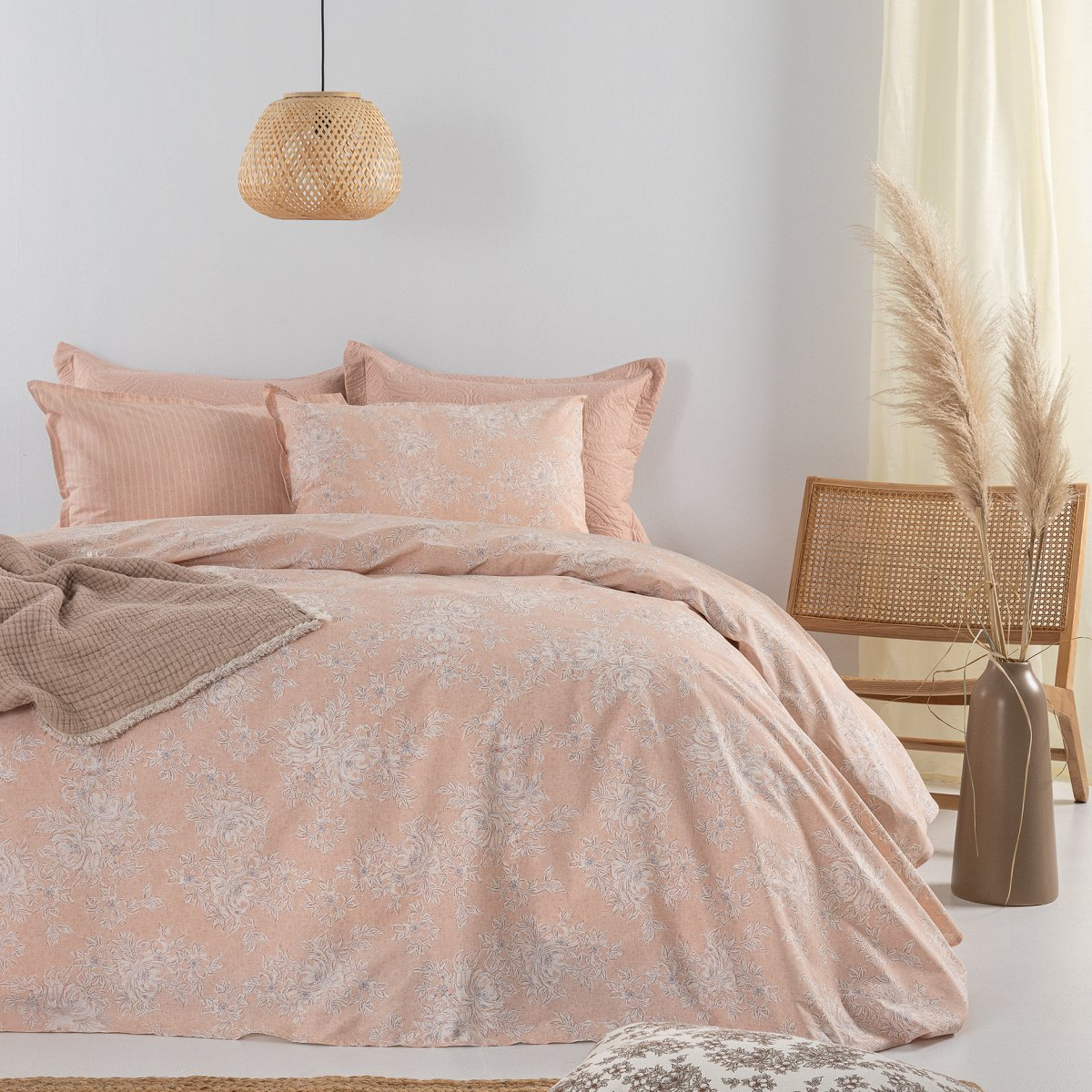 Ζεύγος Μαξιλαροθήκες Oxford (52X72) Palamaiki Estella Ste103 Home Λευκά Είδη Κρεβατοκάμαρας Ύπνου Spitishop