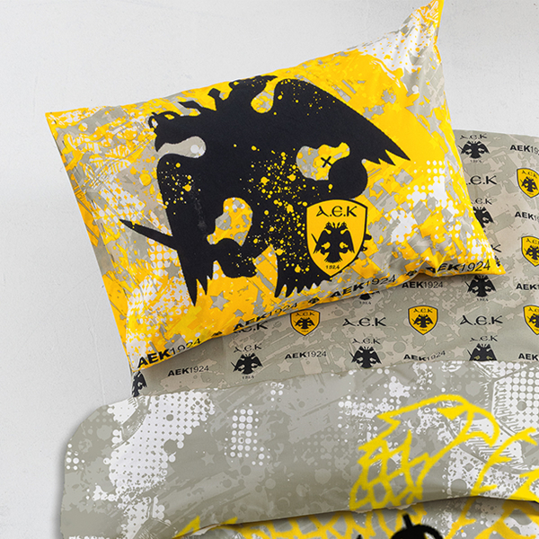 Ζεύγος Μαξιλαροθήκες (52x72) Palamaiki AEK9