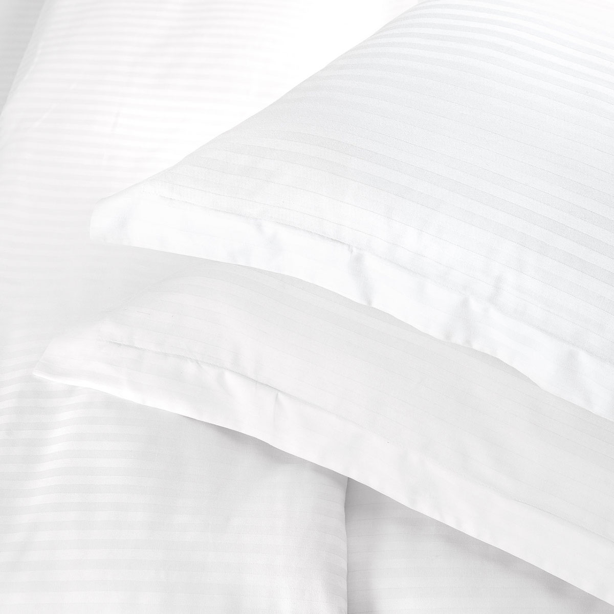 Σεντόνια Μονά (Σετ) Rythmos Satin Stripes Home Λευκά Είδη Κρεβατοκάμαρας Spitishop