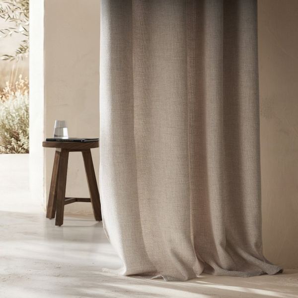 Κουρτίνα (140x280) Με Τρουκς Gofis Home Magna Beige 495/06 SS2026