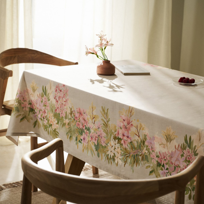 Αλέκιαστο Τραπεζομάντηλο (140x220) Gofis Home Feaven 414