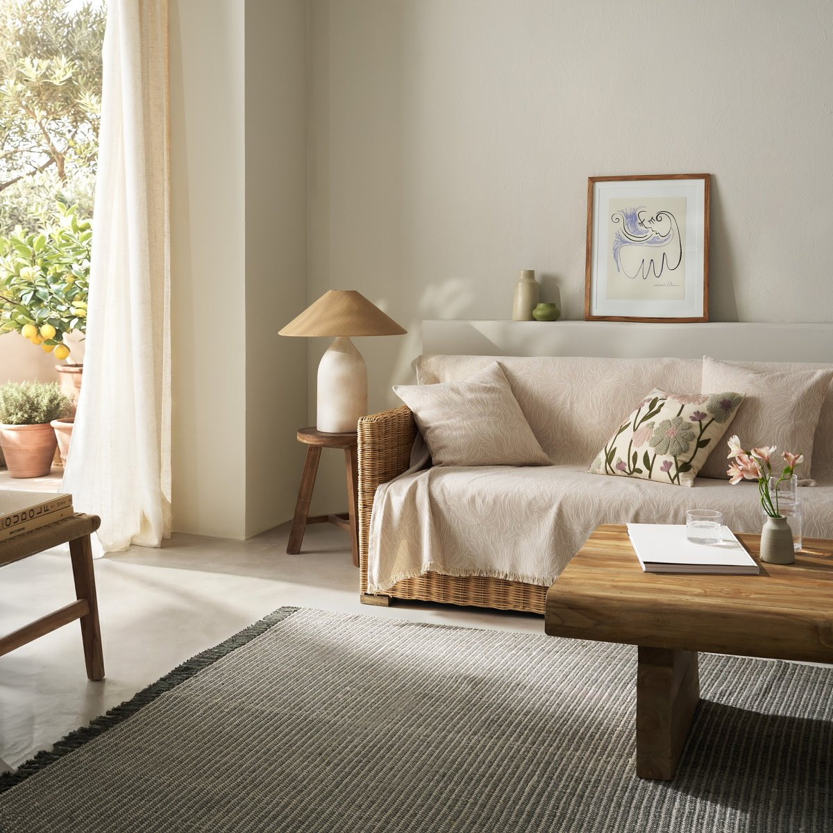 Ριχτάρι Καναπέ Τριθέσιου 2 Όψεων (180X310) Gofis Home Delia Sesame Beige 563 06 Λευκά Είδη Σαλονιού Ριχτάρια Spitishop